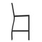 Flash Furniture All-Weather Patio Bar Stool with Gray Wash Slats XU-DG-HW6036B-GY-GG - alternate 4
